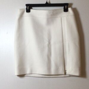 Elegant White Women's Skirt